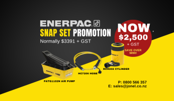 Enerpac Snap Set Promotion